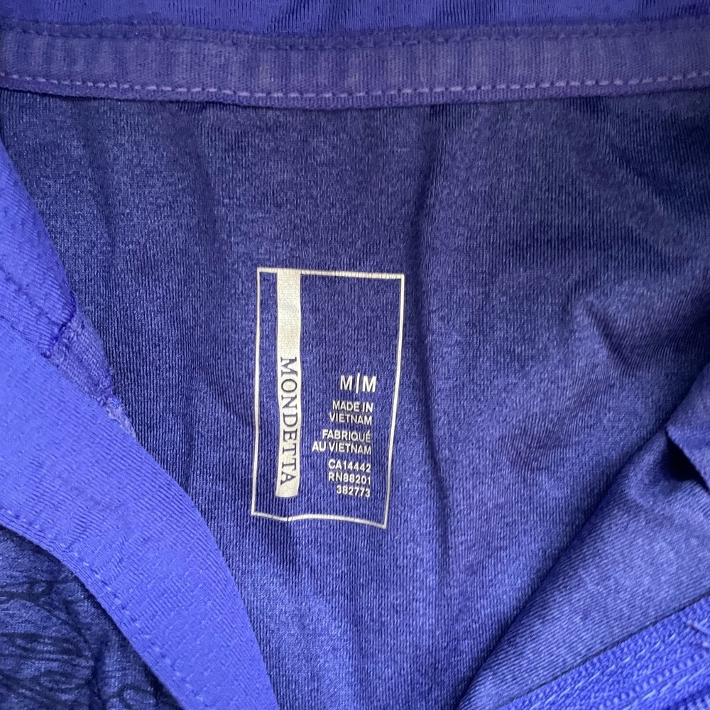 Mondetta quarter zip sport top